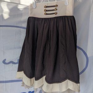 Axes Femme Poetique Layered Skirt with Lace Jfashion Lolita